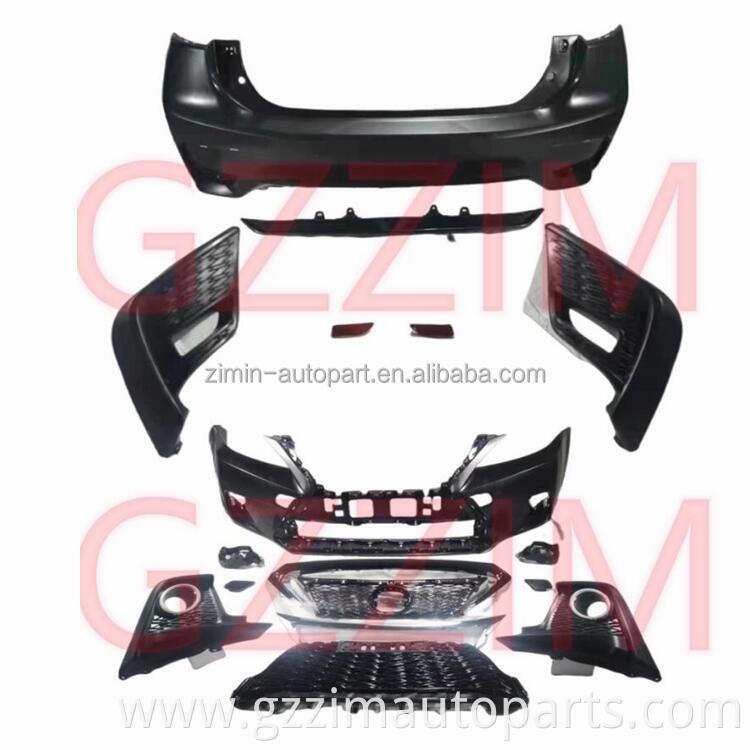 FRONT& REAR BUMPER UPGRADE BODY KIT FIT UPGRADE TO HYBRID F SPORT BODY KITS FOR 2011-2022 LX CT